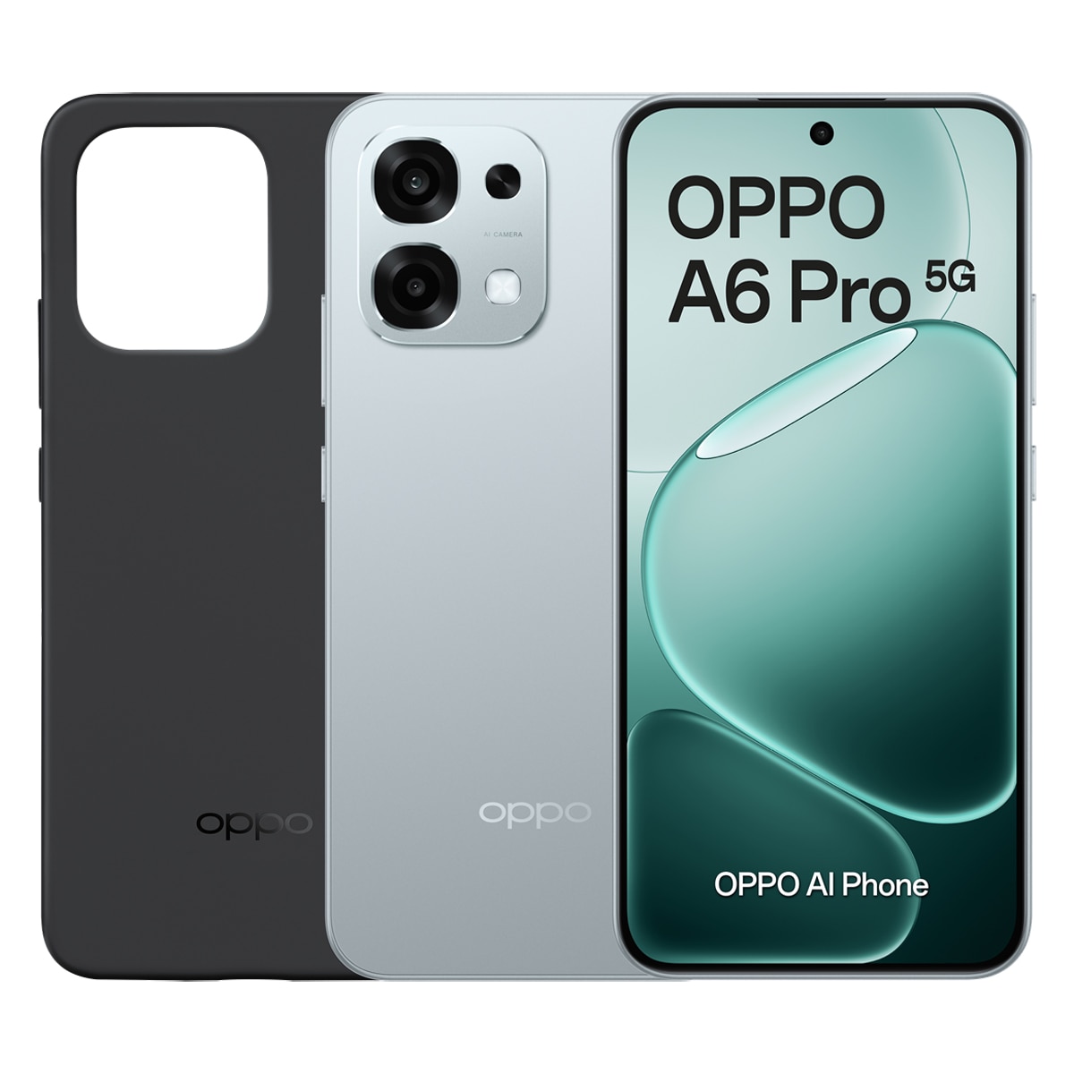 Móvil Oppo A6 Pro 5G 6,57" Dimensity 6300 + Funda - Titanio 256 GB + 8 GB RAM Titanio-2
