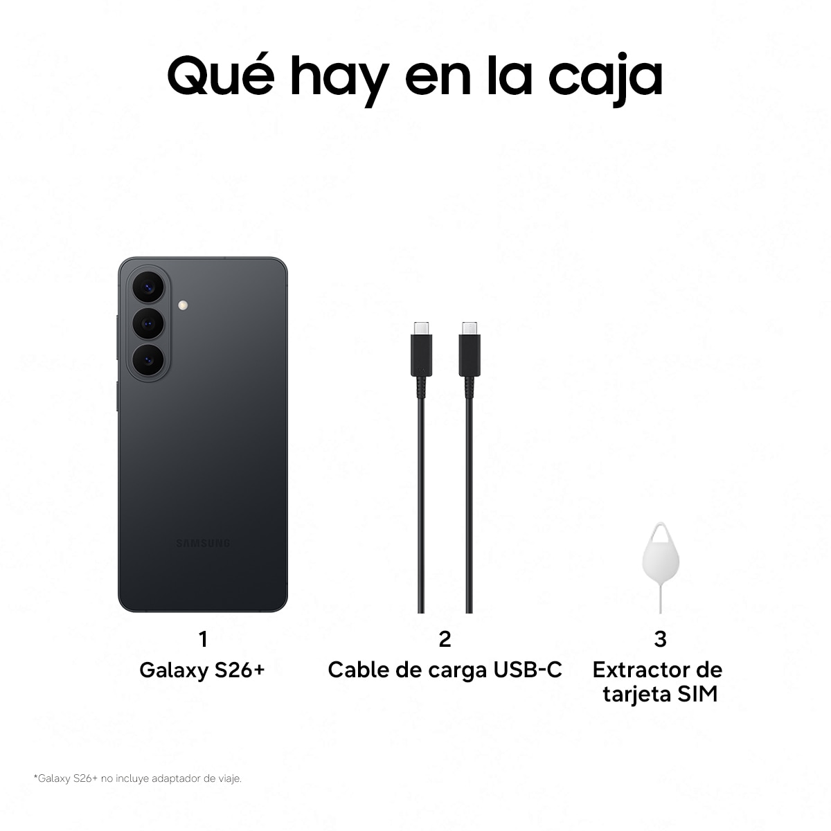 Móvil Samsung Galaxy S26+ 6,7" Exynos 2600 - Negro 256 GB + 12 GB RAM Negro-7