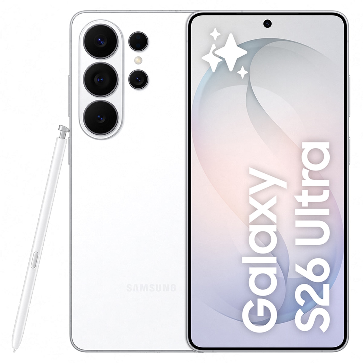 Móvil Samsung Galaxy S26 Ultra 6,9" Qualcomm Snapdragon 8 Elite Blanco-1