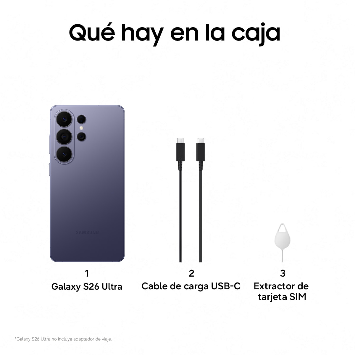 Samsung Galaxy S26 Ultra 12GB + 512GB móvil libre Violeta cobalto-8