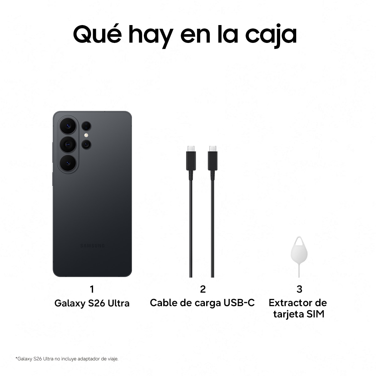 Móvil Samsung Galaxy S26 Ultra 6,9" Snapdragon 8 Elite Negro-8