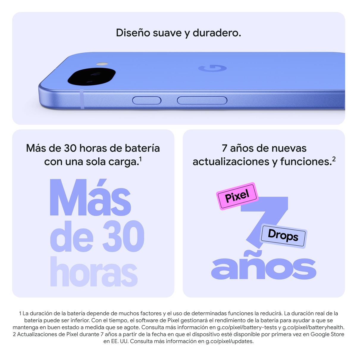 Google Pixel 10a 8GB + 128GB móvil libre Negro-9