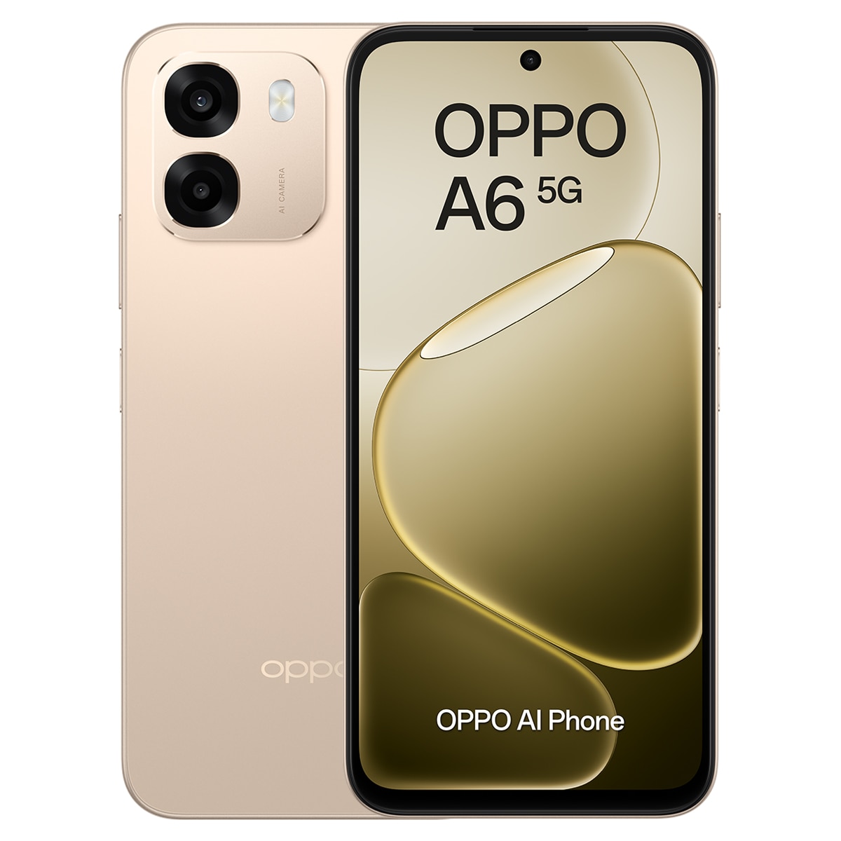 Móvil Oppo A6 5G 6,75" Dimensity 6300 - Aurora Gold 256 GB + 6 GB RAM Aurora Gold-1