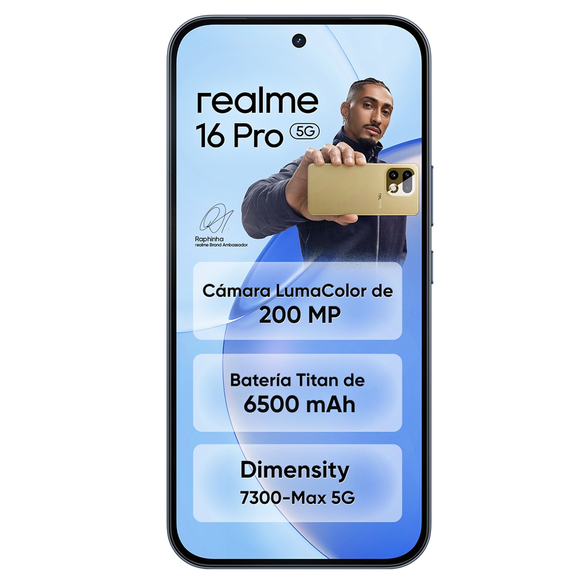 Realme 16 Pro 5G 8GB + 512GB móvil libre Pebble Grey-2