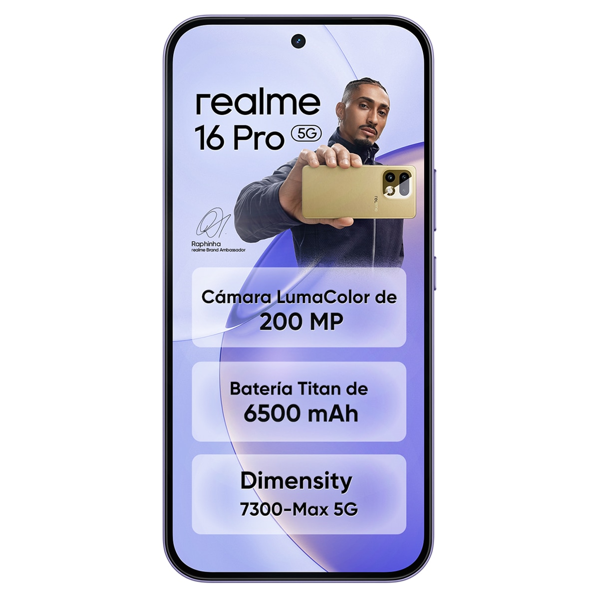 Realme 16 Pro 5G 8GB + 512GB móvil libre Orchid Purple-2