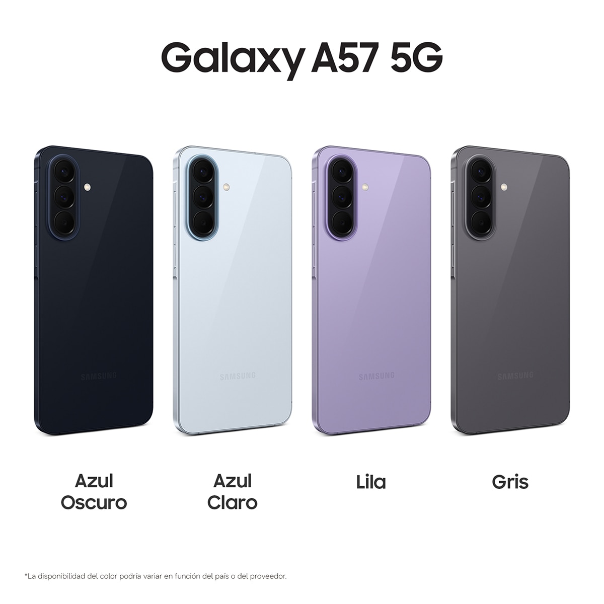 Móvil Samsung Galaxy A57 6,7" Exynos 1680 Azul claro-3