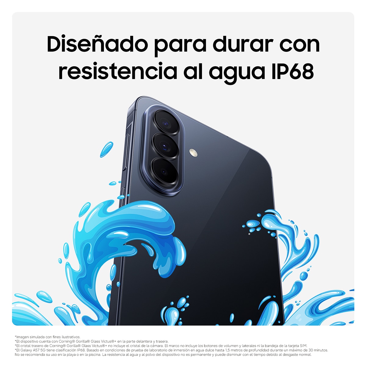 Móvil Samsung Galaxy A57 6,7" Exynos 1680 Azul claro-12