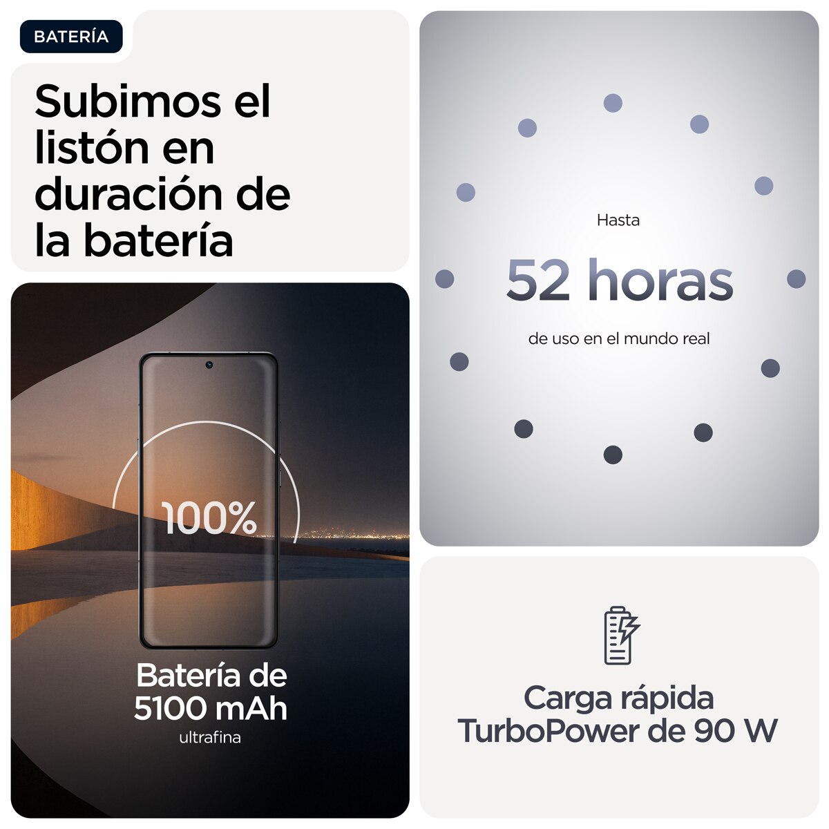 Motorola Signature 16 GB + 512 GB móvil libre Pantone Carbon-10