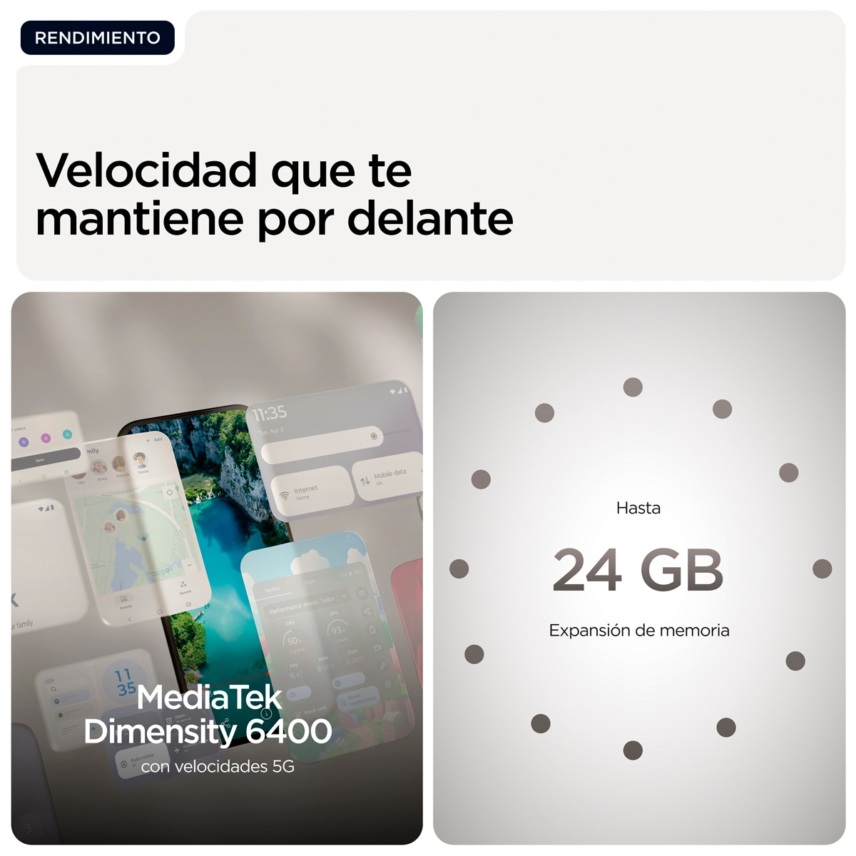 Motorola moto g77 5G 8GB + 256 GB móvil libre Pantone Black Olive-7