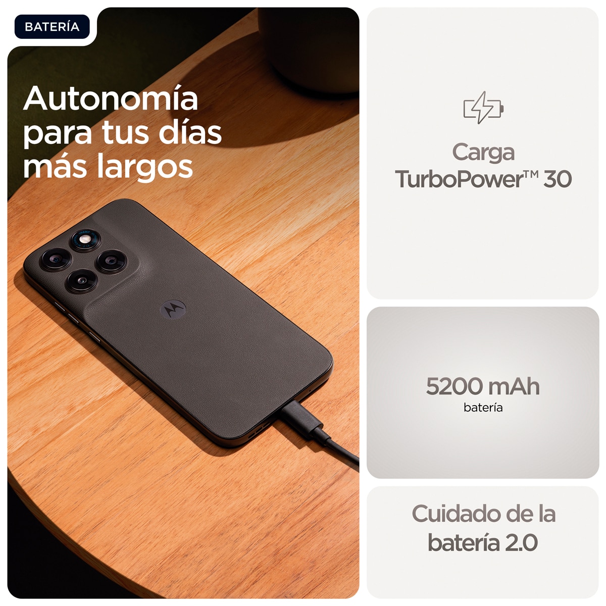 Motorola moto g77 5G 8GB + 256 GB móvil libre Pantone Black Olive-8