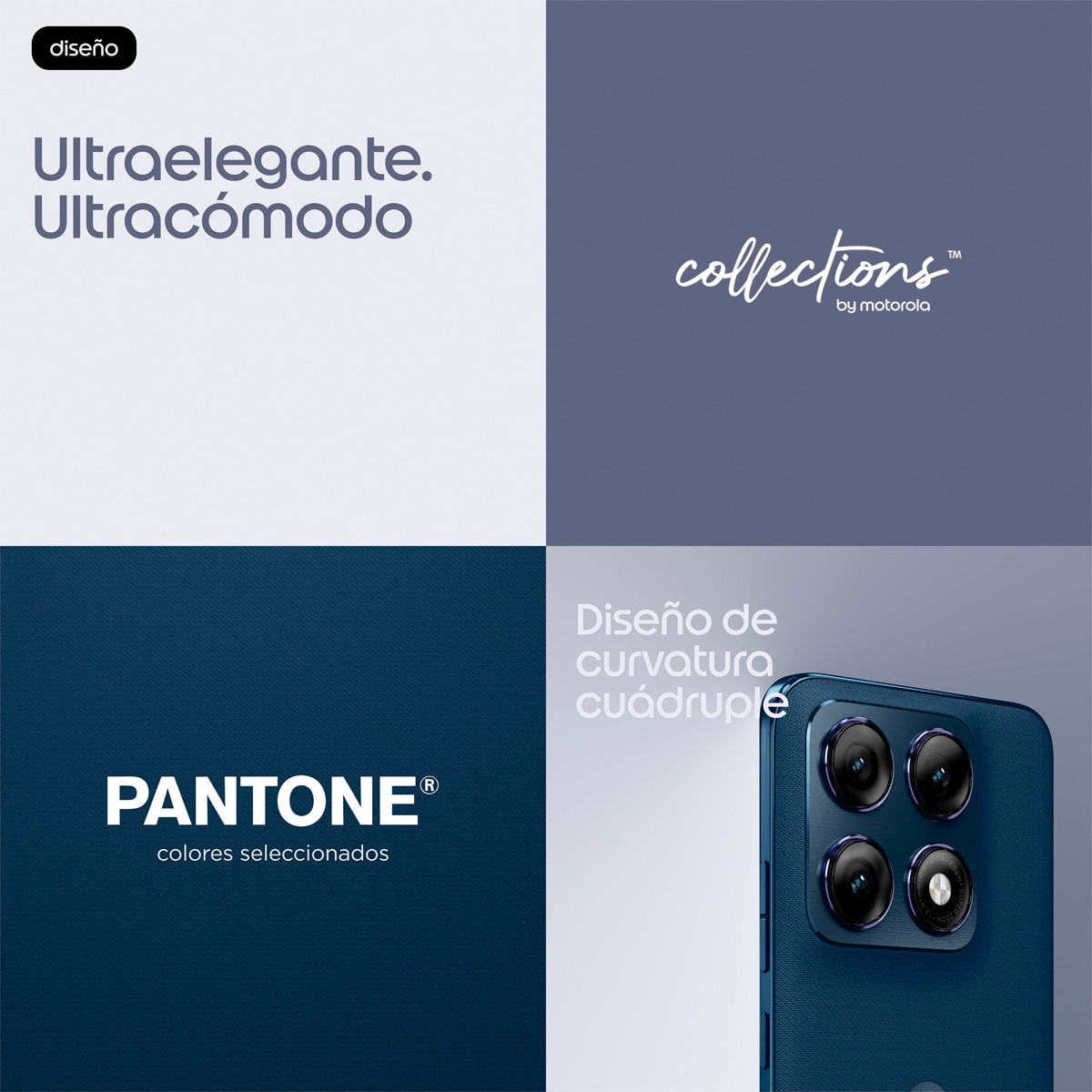 Motorola edge 70 Pro 12G + 512GB móvil libre Pantone Titan-4