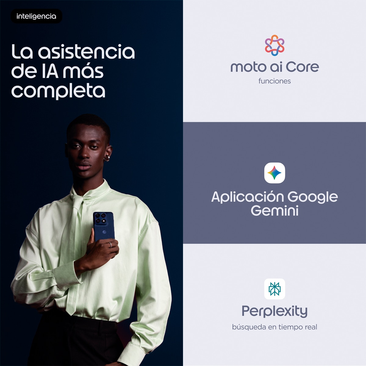 Motorola edge 70 Pro 12G + 512GB móvil libre Pantone Titan-7