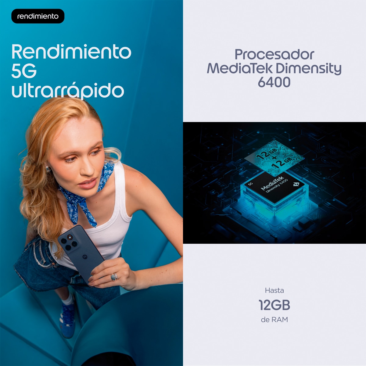 Motorola moto g87 8GB + 256GB móvil libre Gris-4