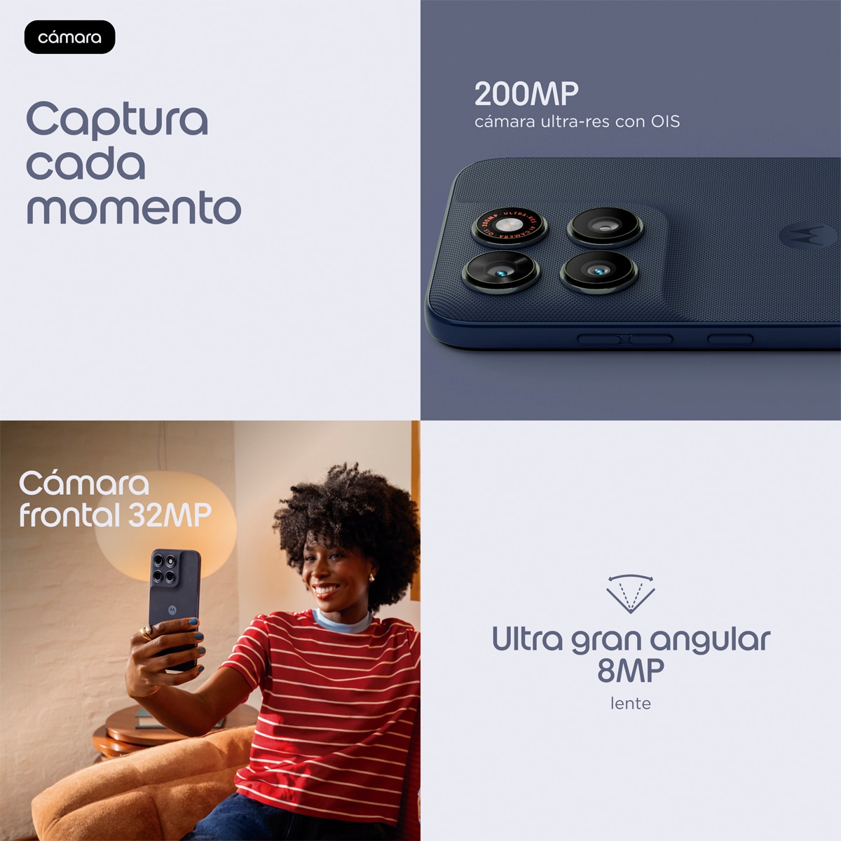 Motorola moto g87 8GB + 256GB móvil libre Gris-5