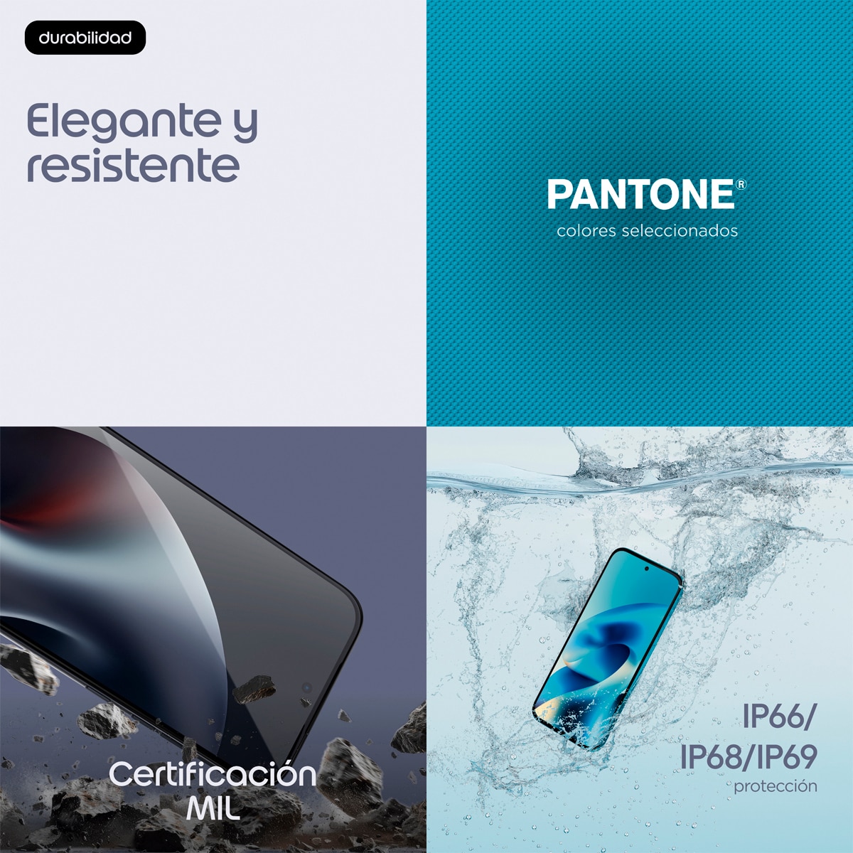 Móvil Motorola moto g87 6,78" MediaTek Dimensity 6400 Azul-6