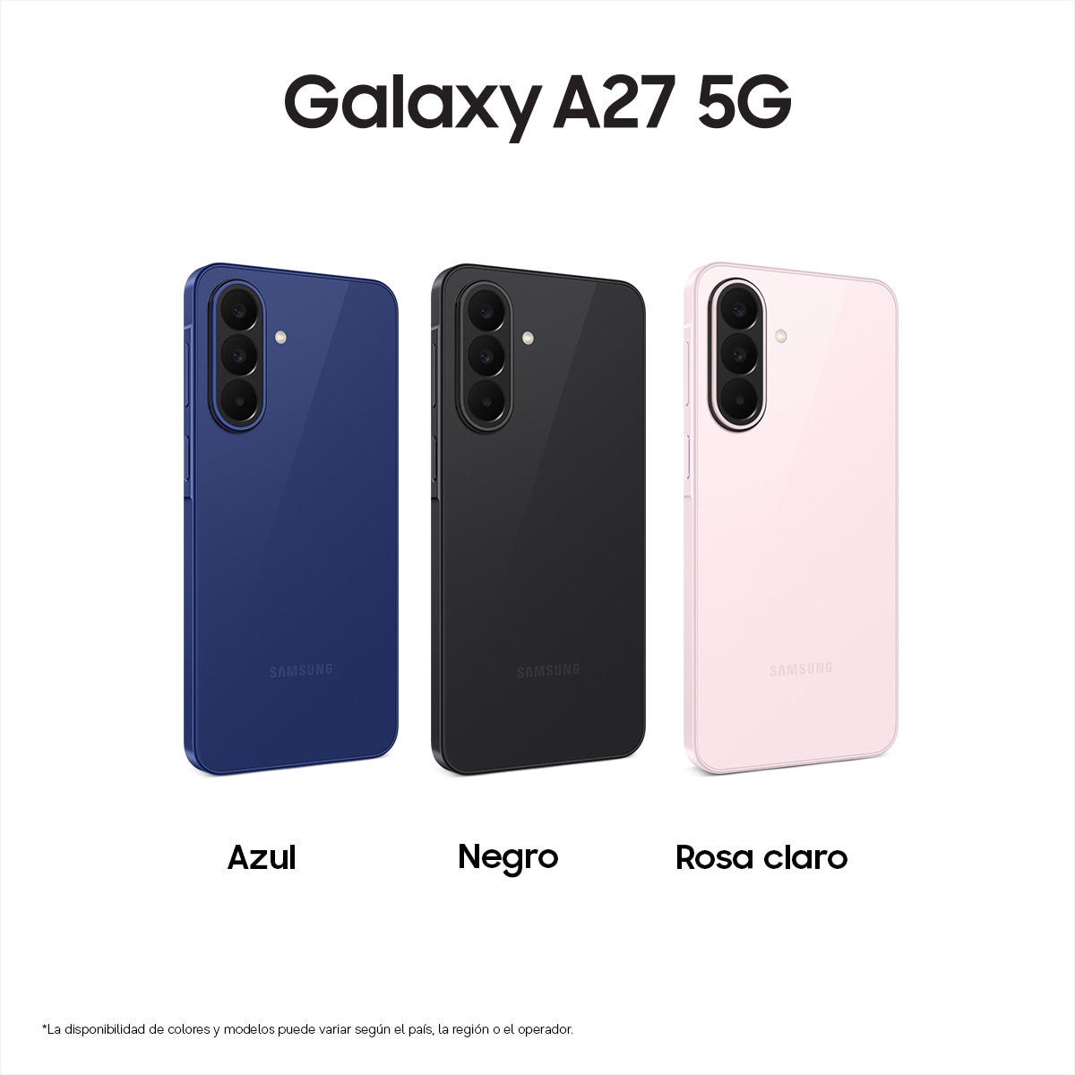 Móvil Samsung Galaxy A27 6,7" Qualcomm Snapdragon 6 Gen3 Azul-2