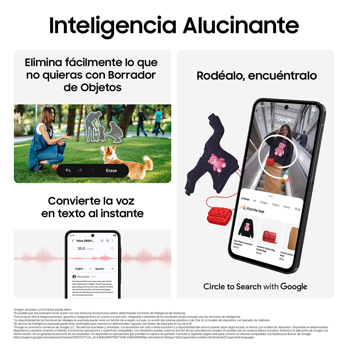 Móvil Samsung Galaxy A27 6,7" Qualcomm Snapdragon 6 Gen3 Azul-4