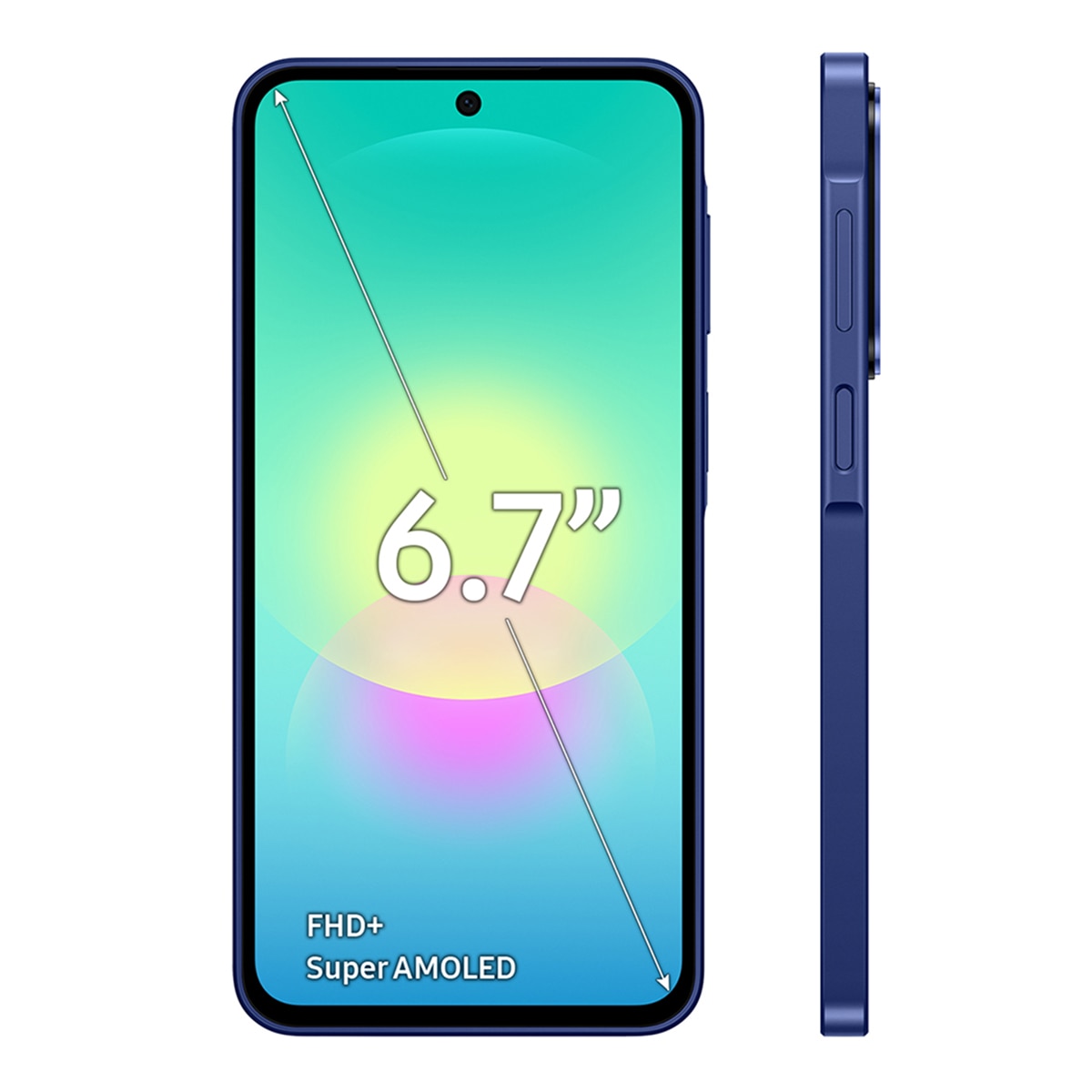 Móvil Samsung Galaxy A27 6,7" Qualcomm Snapdragon 6 Gen3 Azul-9
