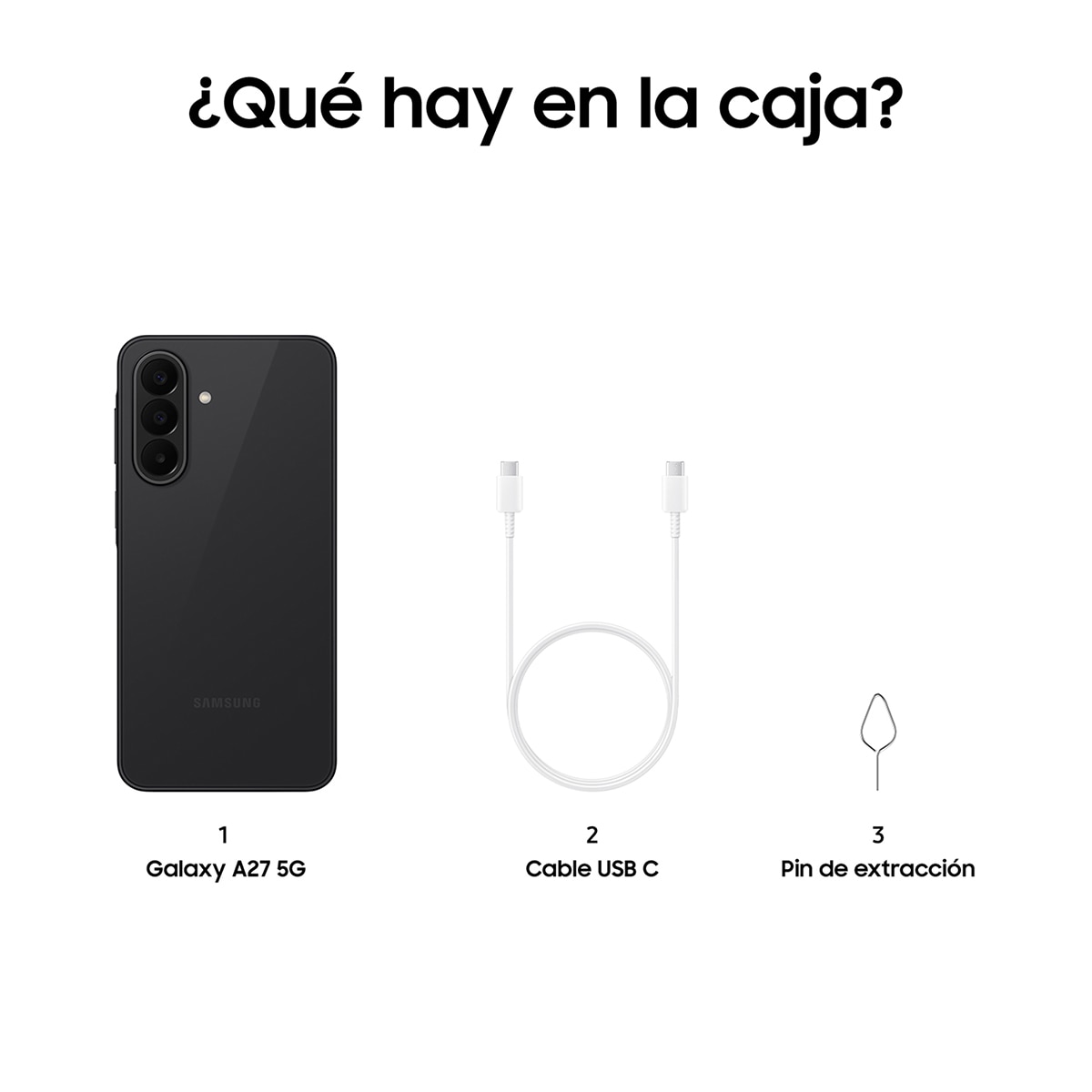 Samsung Galaxy A27 6GB + 128GB móvil libre Negro-7