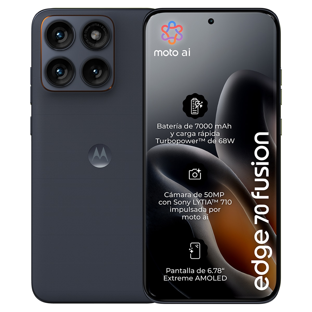 Imagen 0 de Motorola Edge 70 Fusion Power 8GB + 256GB móvil libre