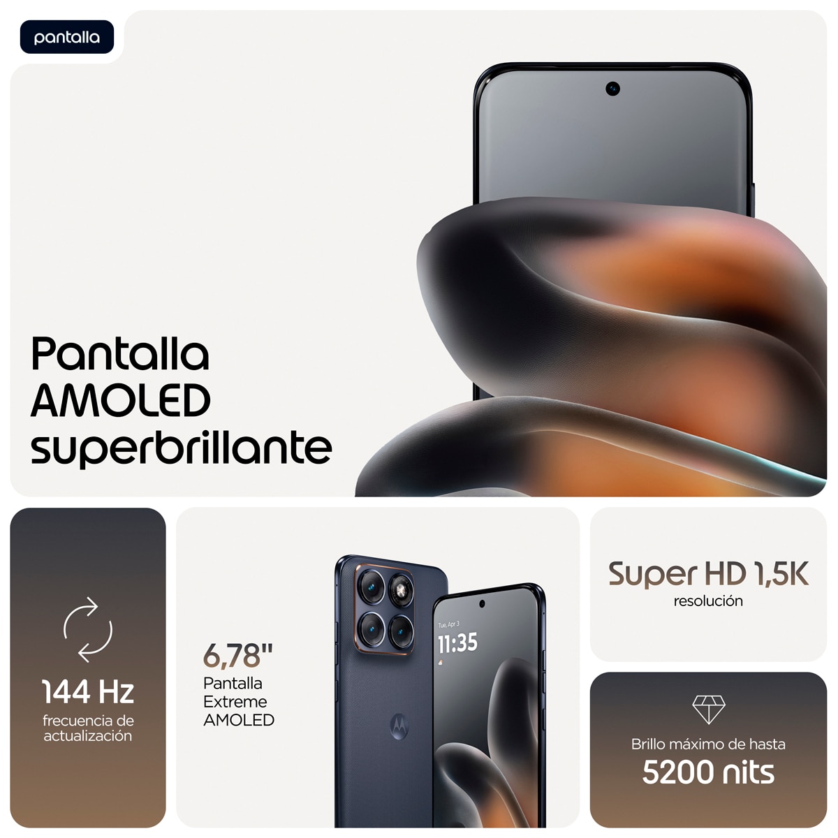 Motorola Edge 70 Fusion Power 8GB + 256GB móvil libre Silhouette-6