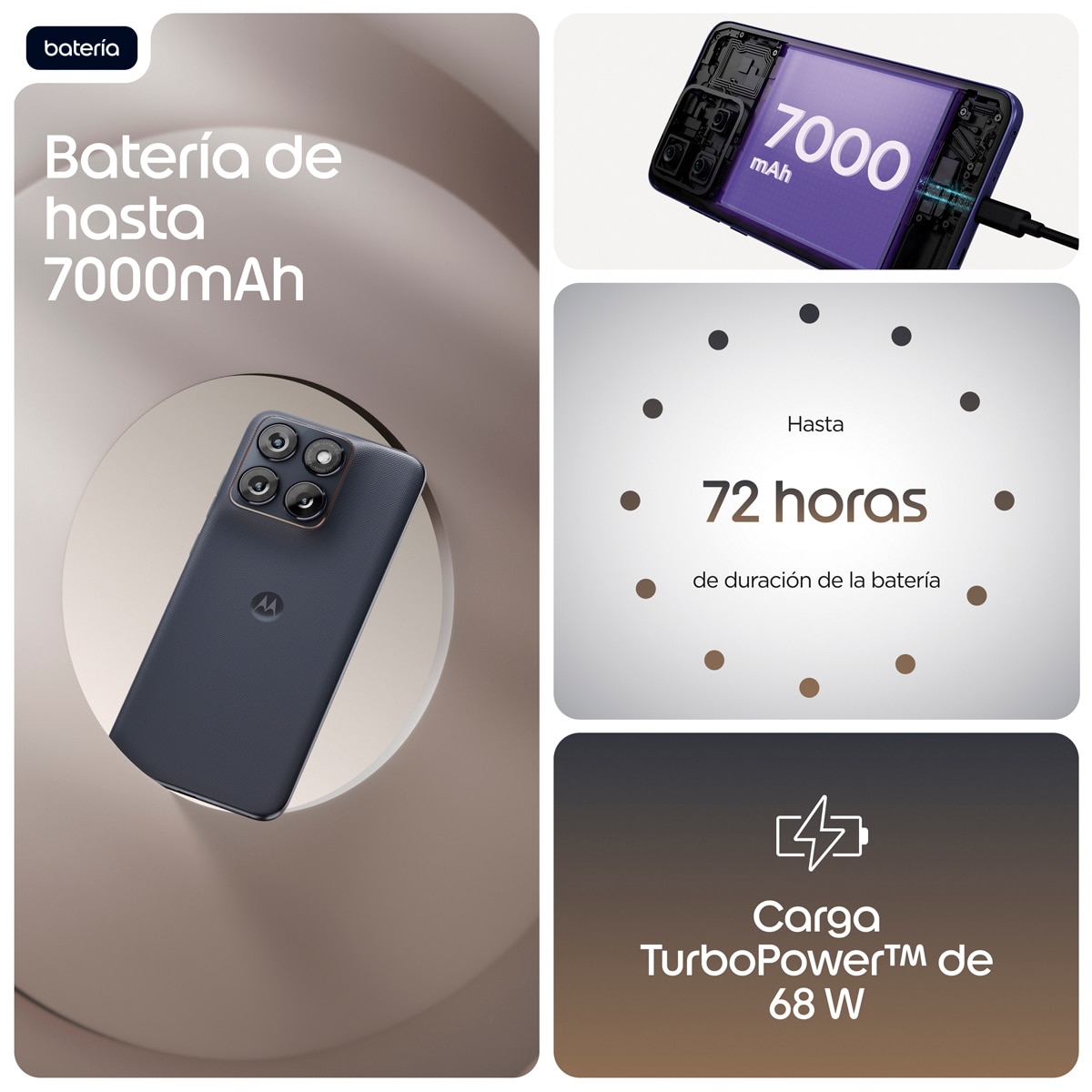 Motorola Edge 70 Fusion Power 8GB + 256GB móvil libre Silhouette-8