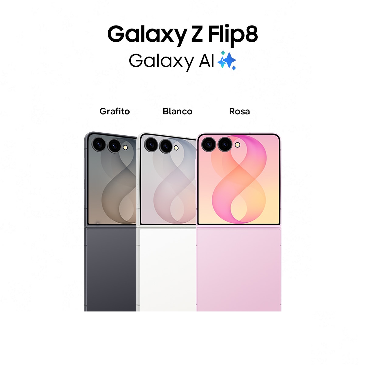 Móvil Samsung Galaxy Z Flip8 6,9" Exynos 2600 Crema-2