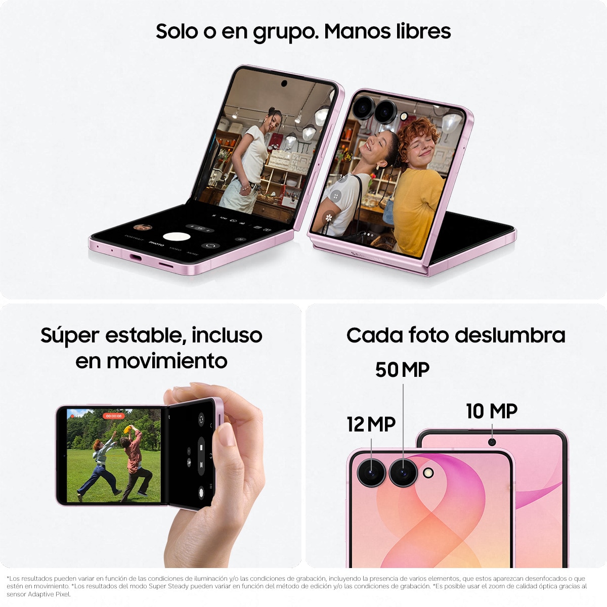 Móvil Samsung Galaxy Z Flip8 6,9" Exynos 2600 Crema-4