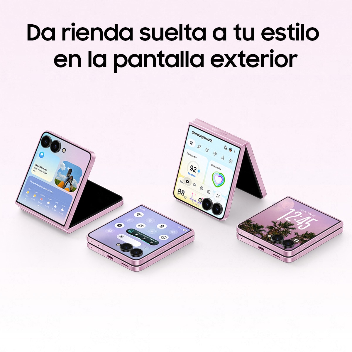 Móvil Samsung Galaxy Z Flip8 6,9" Exynos 2600 Crema-6