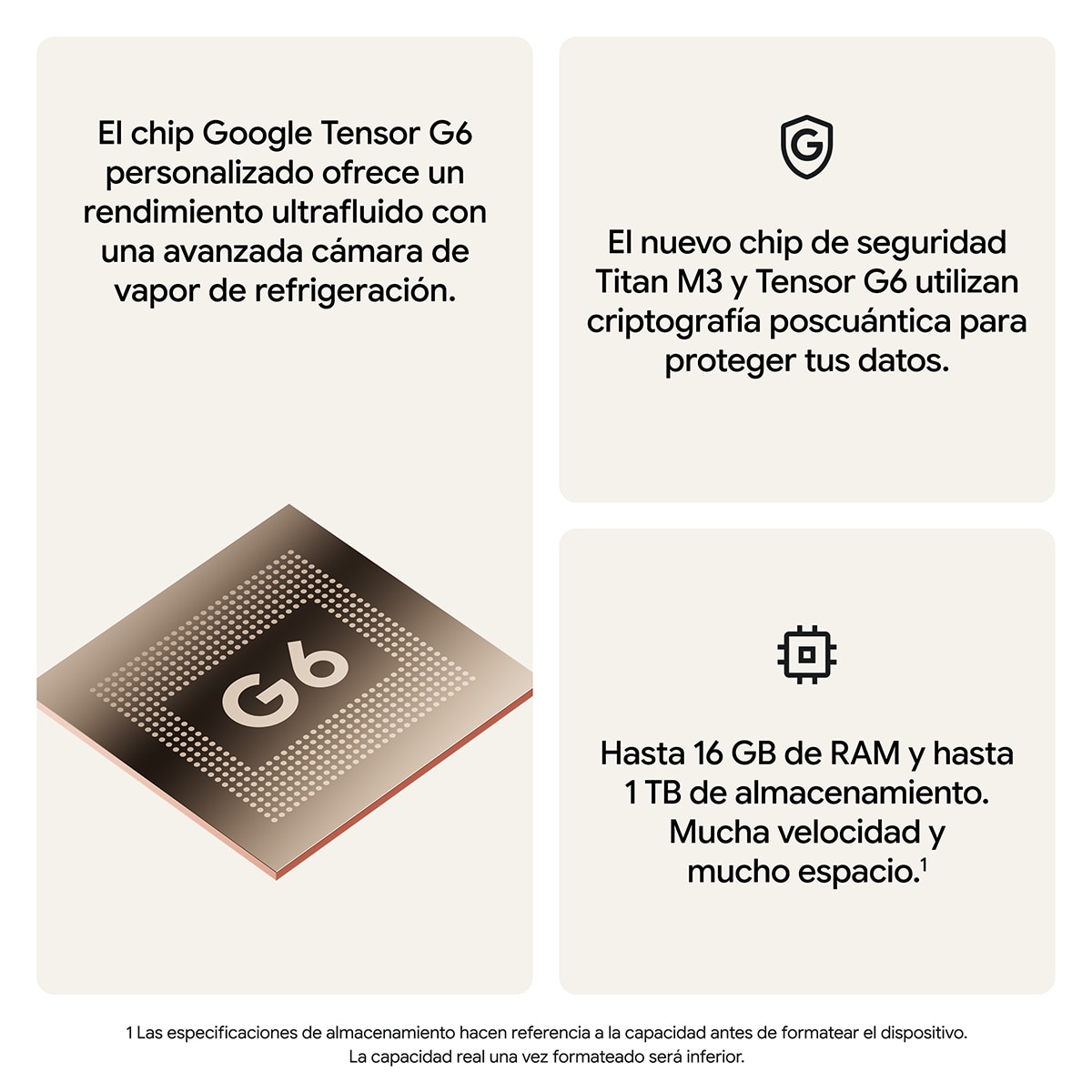 Móvil Google Pixel 11 Pro XL 6,8" Google Tensor G6 Obsidiana-11