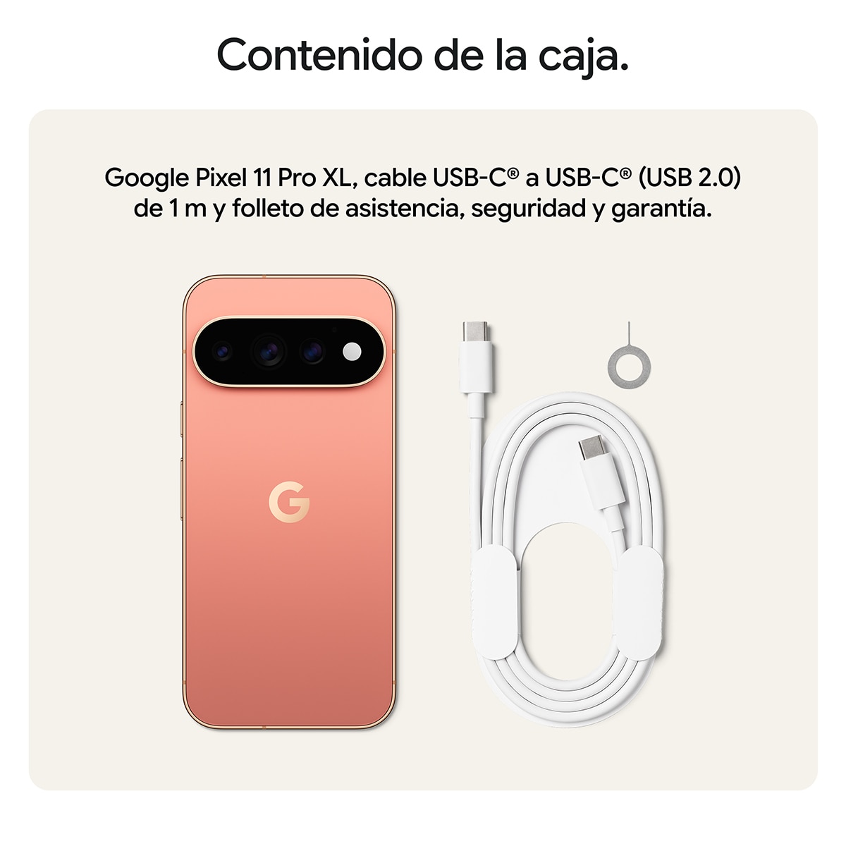 Móvil Google Pixel 11 Pro XL 6,8" Google Tensor G6 Obsidiana-14