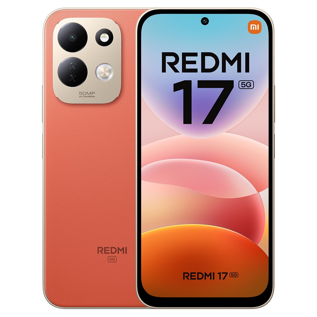 Móvil Xiaomi Redmi 17 5G 6,9" Snapdragon 4 Gen 5 - Naranja 256 GB + 4 GB RAM Naranja-1