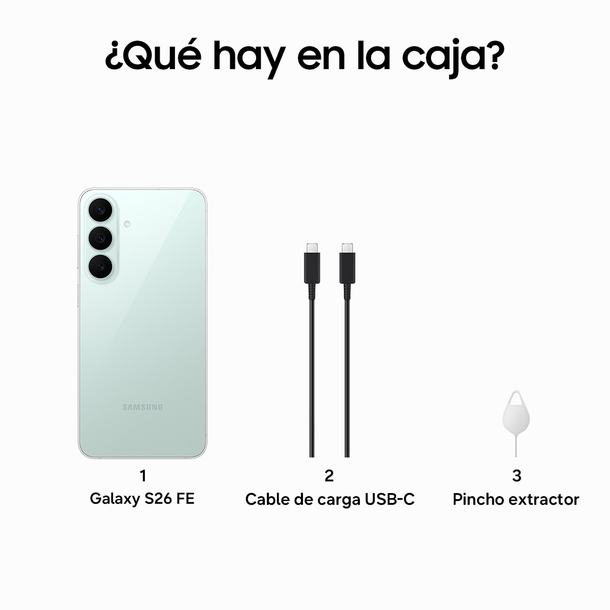 Móvil Samsung Galaxy S26 FE 6,7" Exynos 2500 - Pistacho 128 GB + 8 GB RAM Pistacho-9