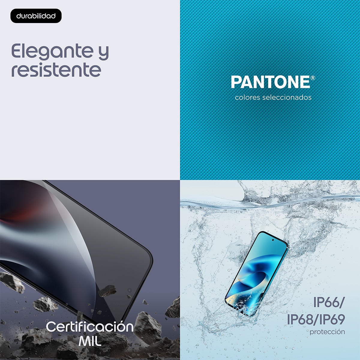 Móvil Motorola Moto g87 6,78" MediaTek Dimensity 6400 Pantone Blue Atoll-12