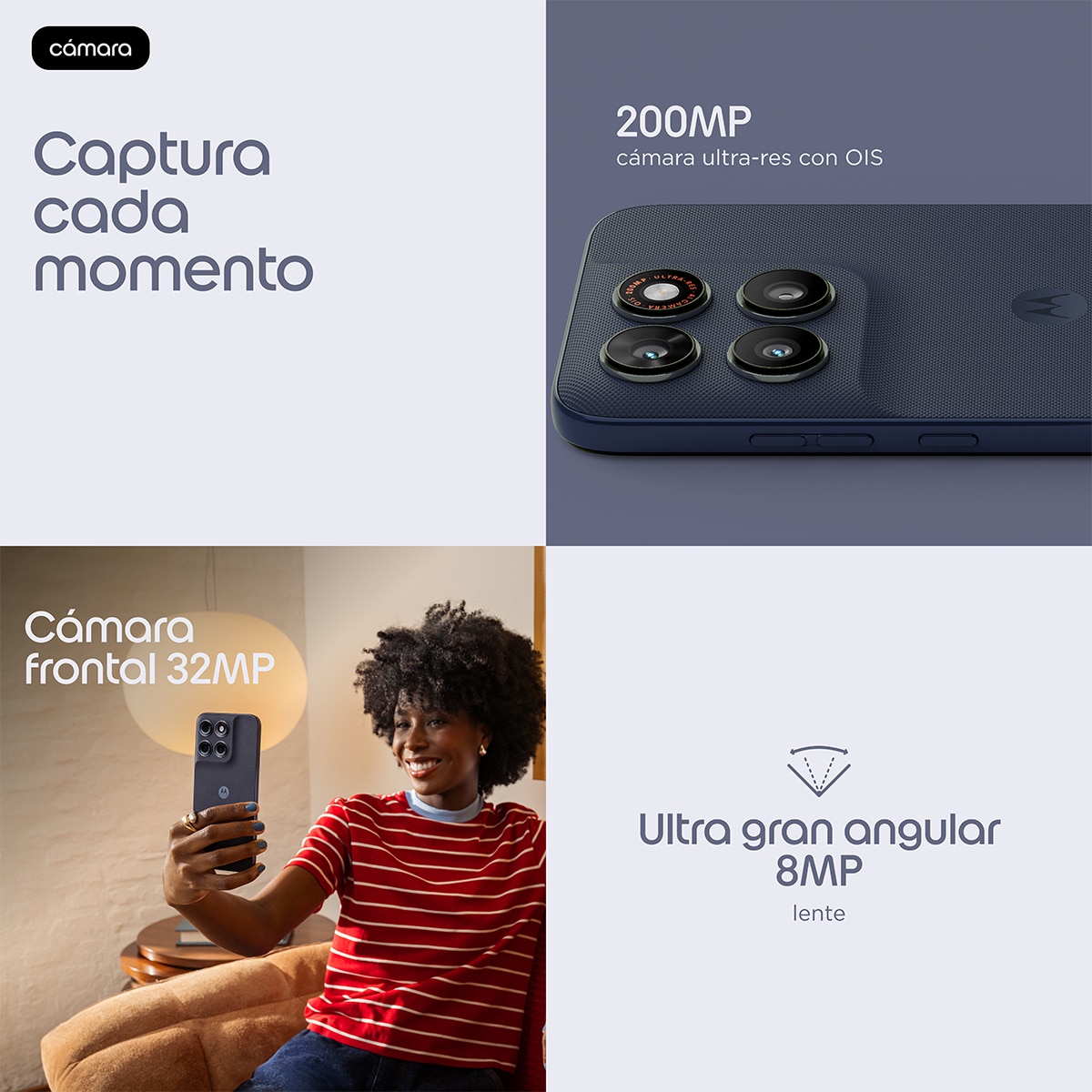 Móvil Motorola Moto g87 6,78" MediaTek Dimensity 6400 - Pantone Overture 256 GB + 12 GB RAM Pantone Overture-10