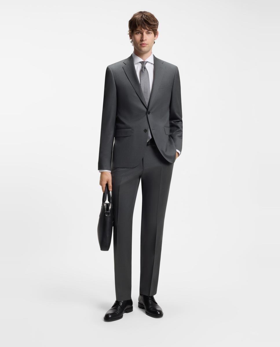 Imagen 4 de Americana de hombre separada en tallas grandes. - Boss - Gris Gris