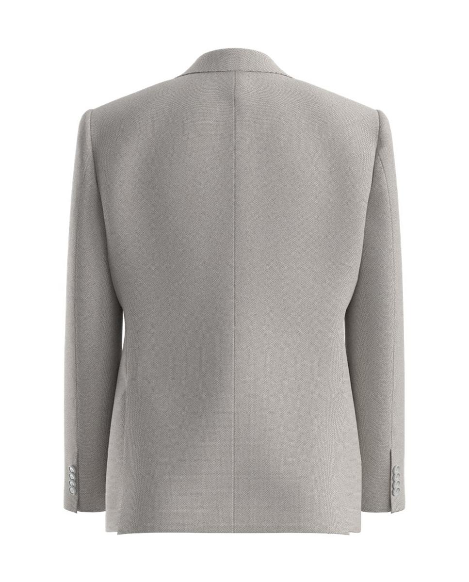 Blazer de Tamanhos Grandes. Bege-2