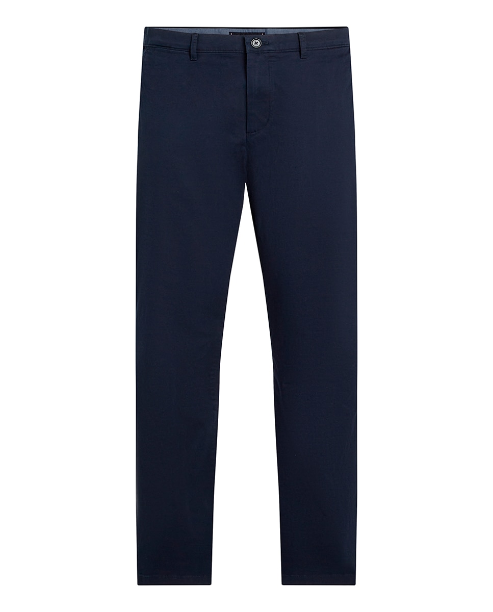 Calças Chino Denton Fit Tamanhos Grandes Azul-marinho-1