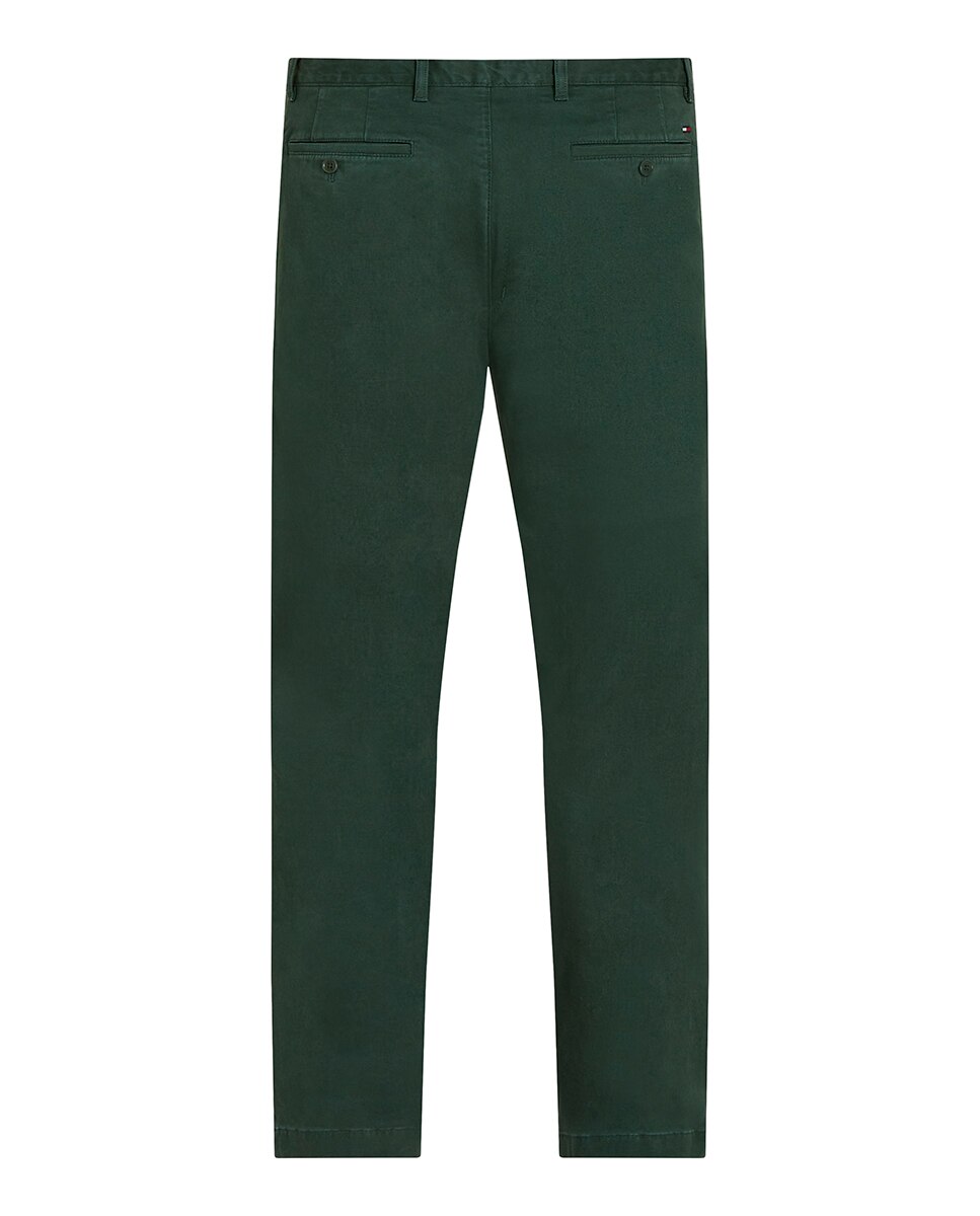 Calças Chino Denton Fit Tamanhos Grandes Verde-escuro-2