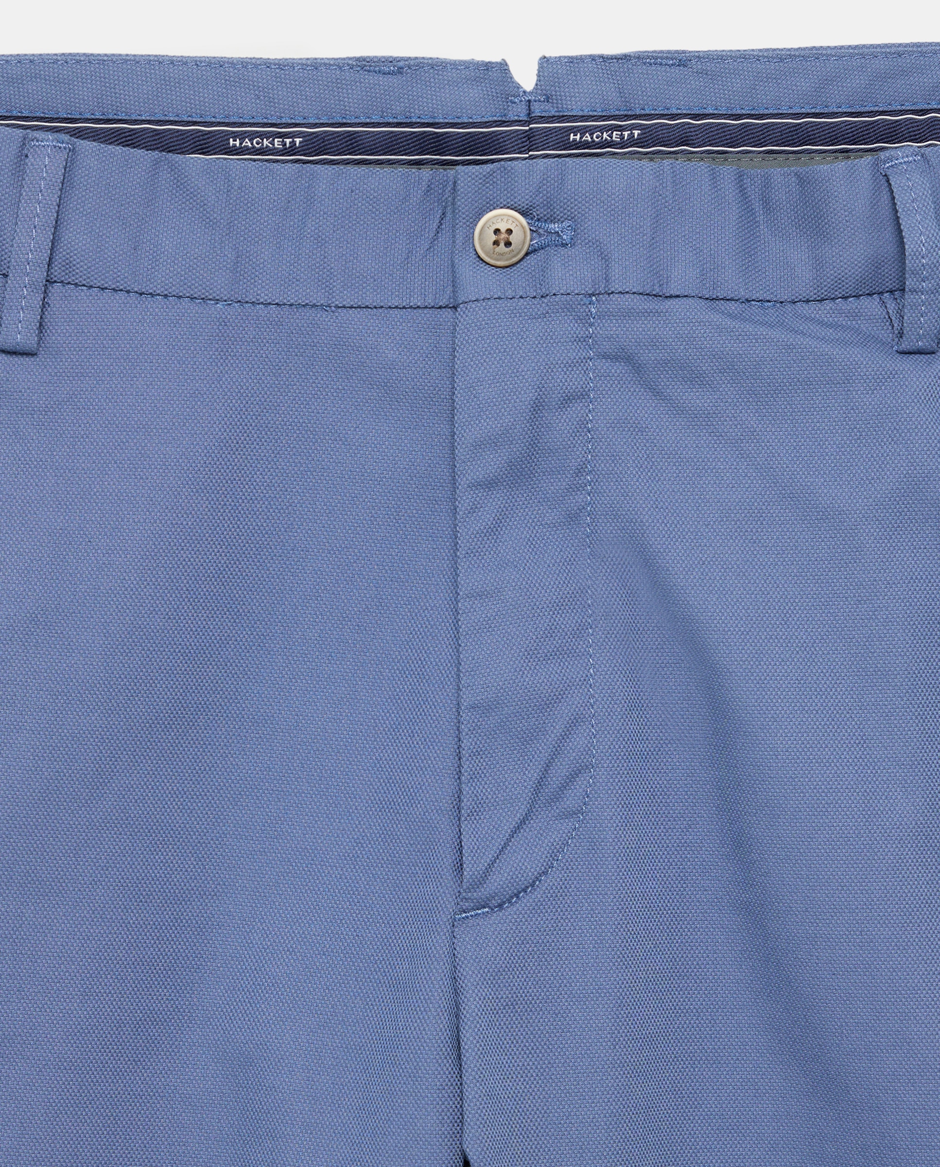 Chino de hombre regular canvas texturizado tallas grandes - Hackett - Azul Azul-5