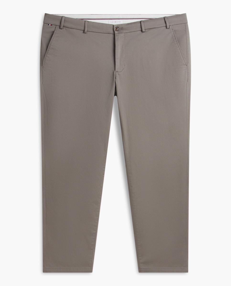 Calças Chino com Estampado Tamanhos Grandes Cinzento-5