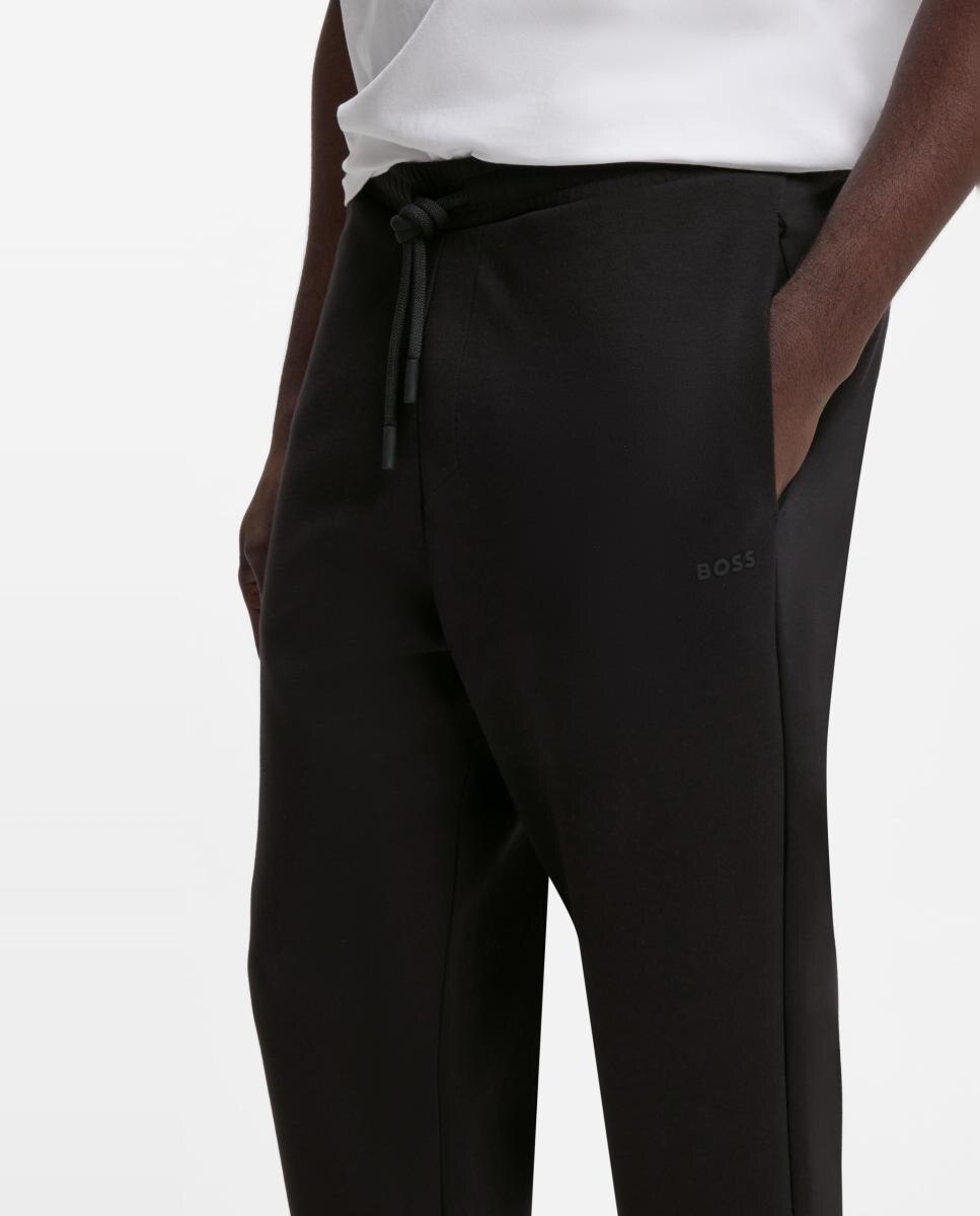 Imagen 4 de Pantalón largo de hombre tallas grandes. - Boss - Negro Negro