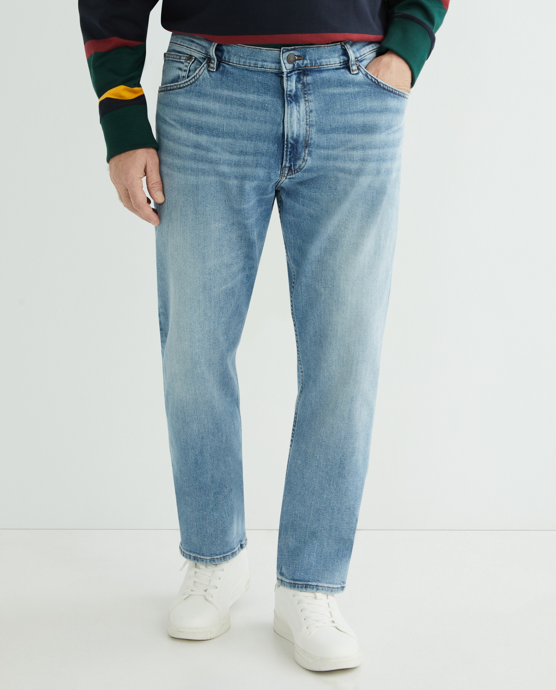 Jeans Slim - Azul Azul-2