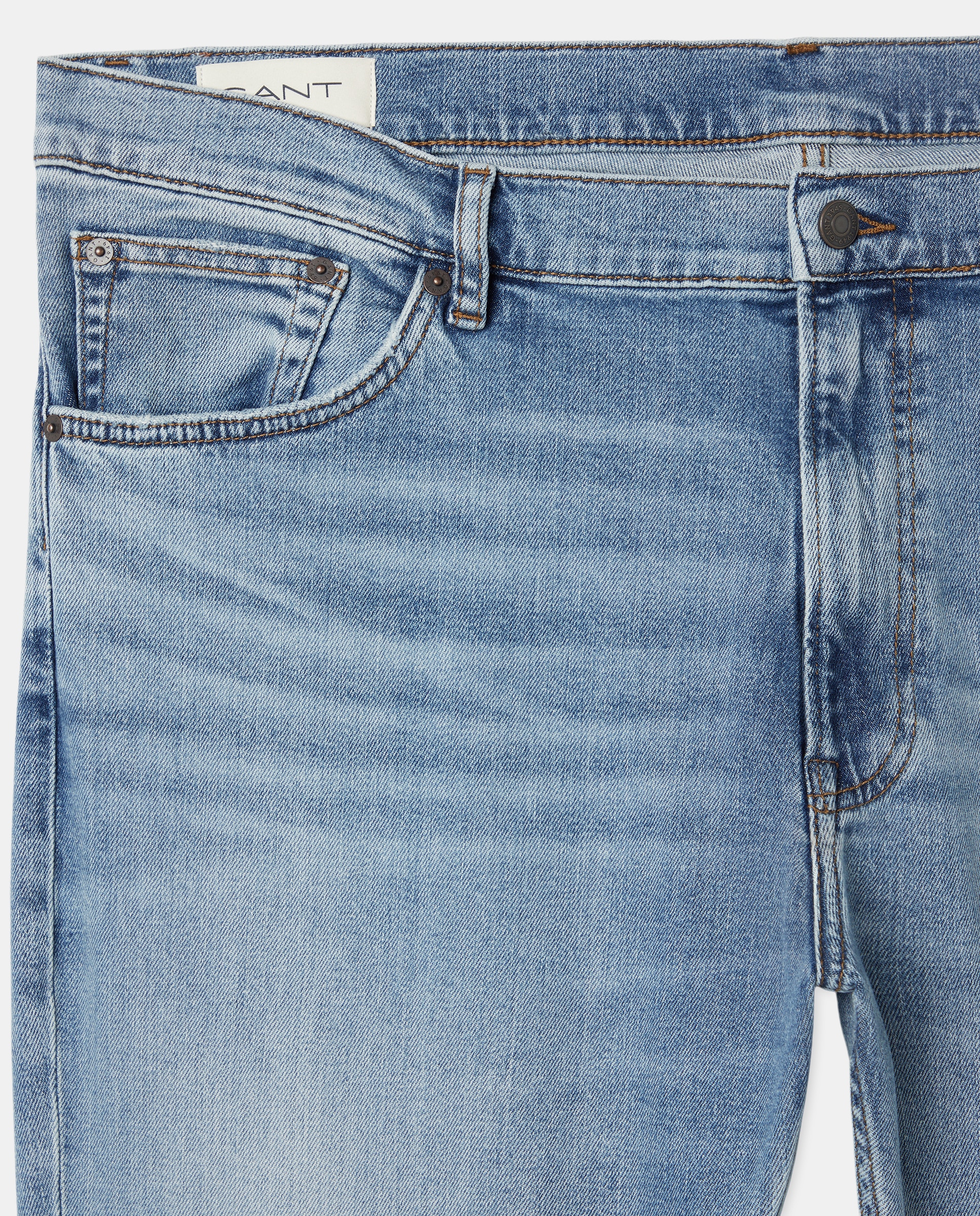 Jeans Slim - Azul Azul-5