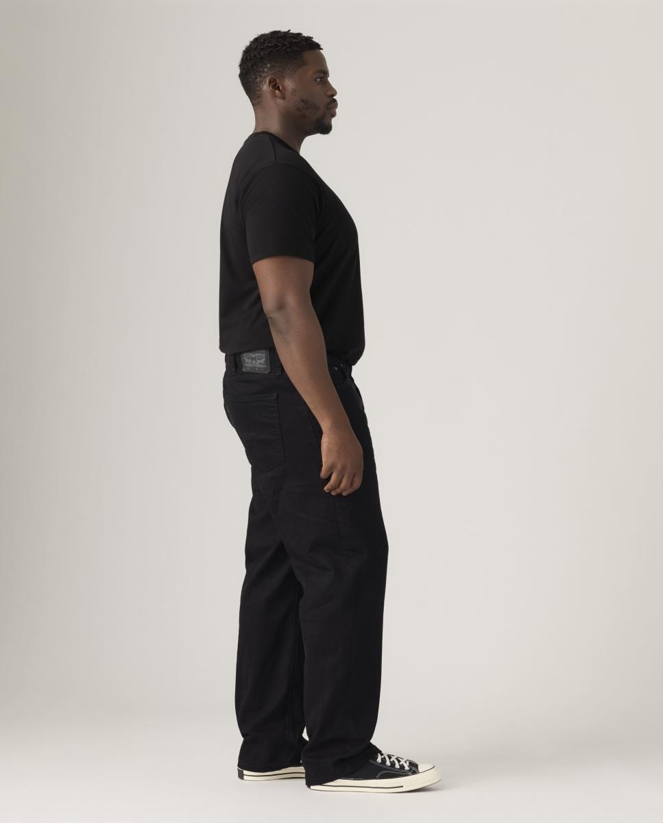 Jeans 541™ Athletic Taper com Stretch Tamanhos Grandes Preto-4