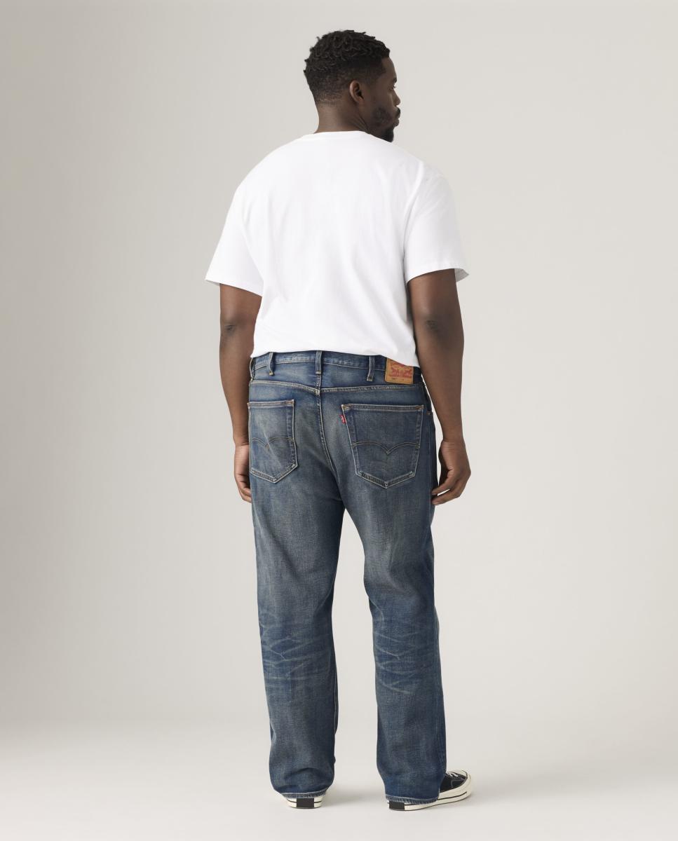 Jeans 501® Original Straight Tamanhos Grandes Azul-marinho-3