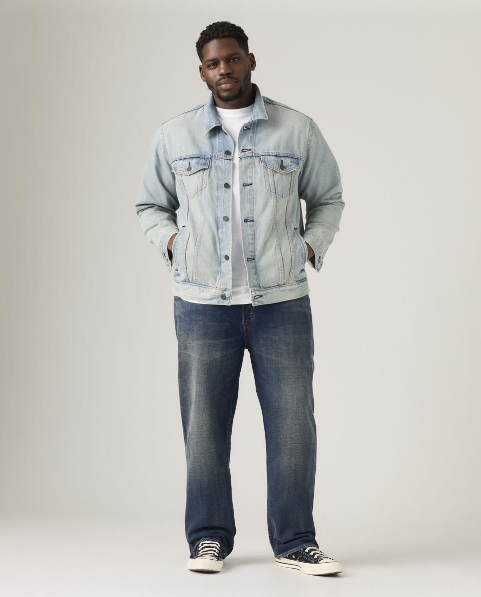 Jeans 501® Original Straight Tamanhos Grandes Azul-marinho-7