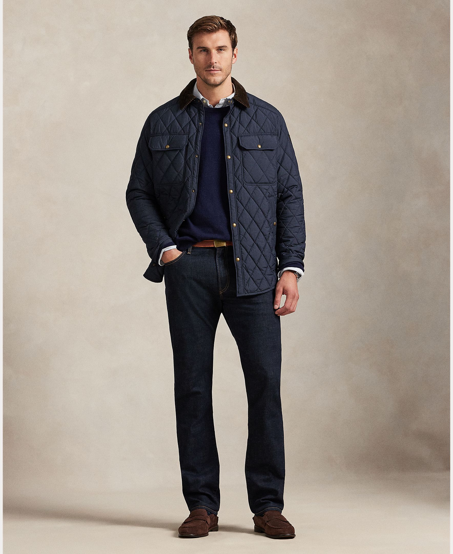 Imagen 0 de Vaqueros de hombre Hampton Relaxed Straight Fit tallas grandes