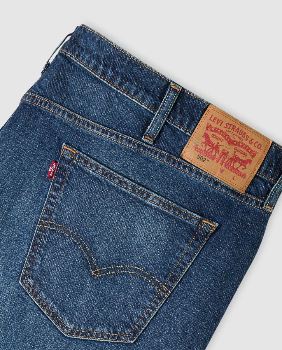 Jeans 502™ Tapered Tamanhos Grandes Azul-marinho-6