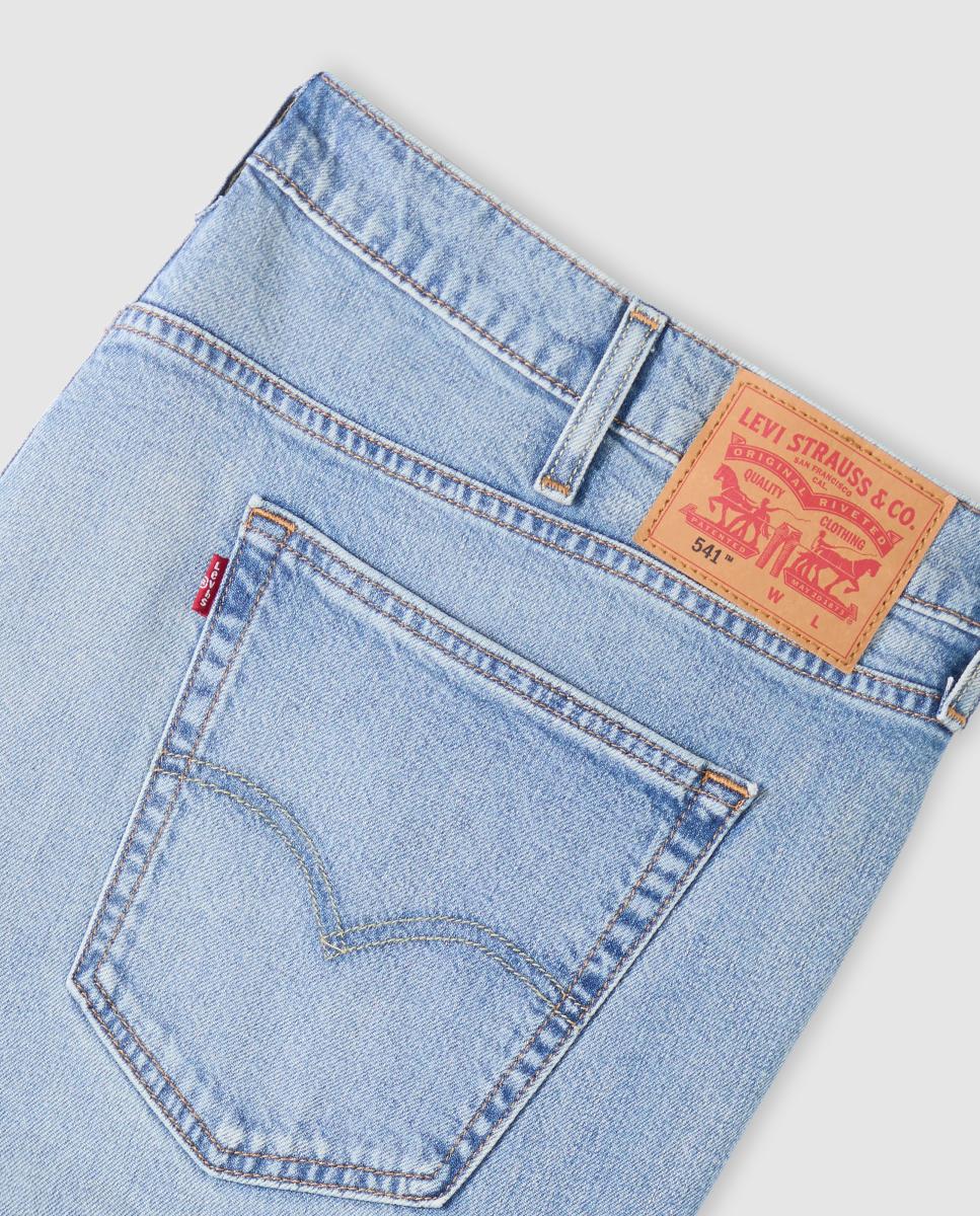 Jeans 541™ Athletic Taper com Stretch Tamanhos Grandes Azul-claro-6